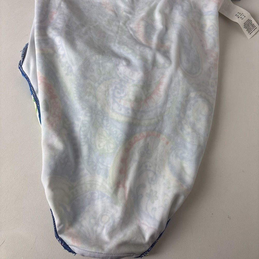Lauren Ralph Lauren Womens One Piece Colorful Paisley Swimsuit Size 10 - Picture 14 of 15